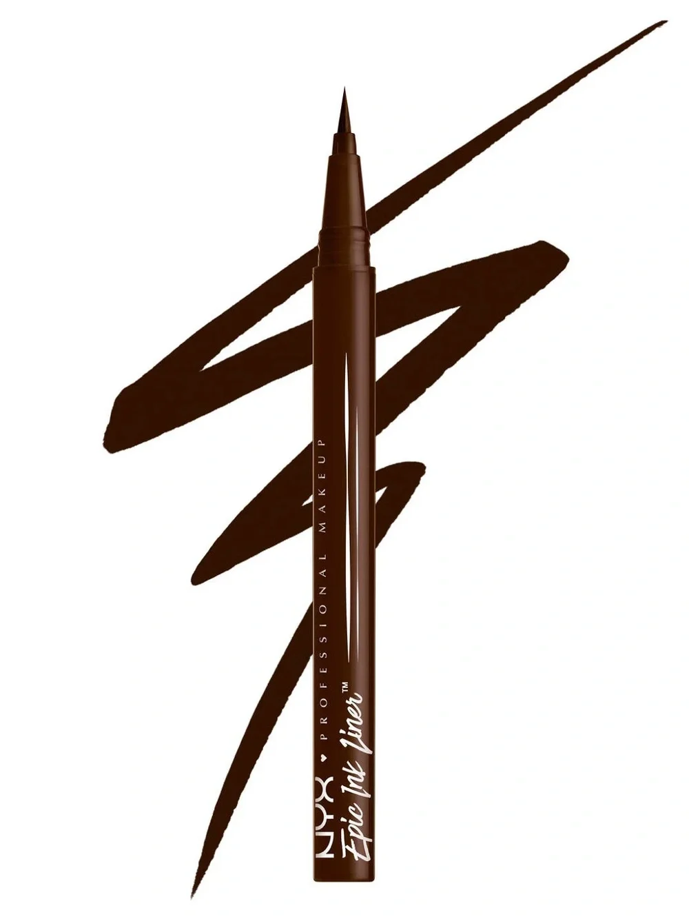 NYX Epic Ink Waterproof Liquid Eyeliner - Milk Chocolate, NEW